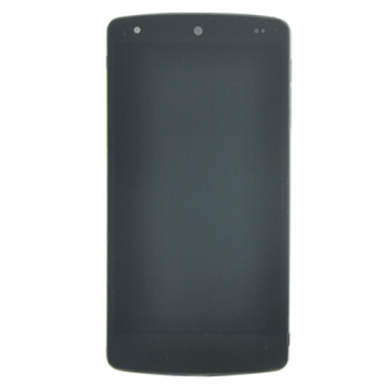 LCD with Frame for LG Nexus 5 D820 Black Copy Glass 