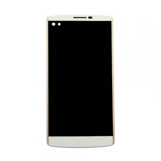 LCD Screen with Frame for LG V10 White