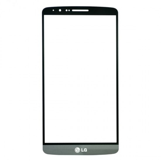 For LG G3 Front Glass Lens Black