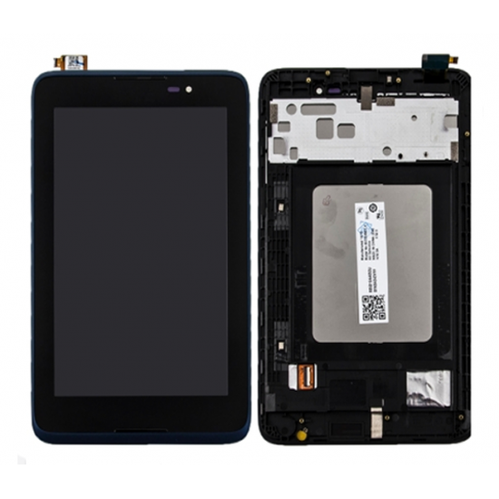 LCD with Digitizer Assembly for With Frame for Lenovo A7-50 A3500 Black