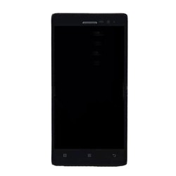 LCD Screen  with Frame for Lenovo S860 Black