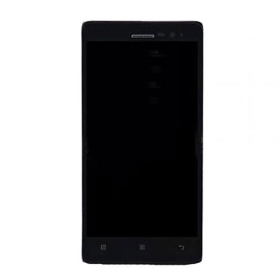 LCD Screen  with Frame for Lenovo S860 Black