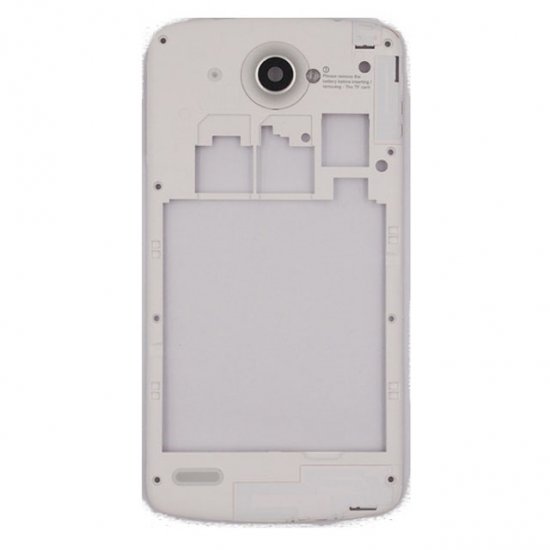 Middle Frame With Antenna+Camera Lens for Lenovo S920  White