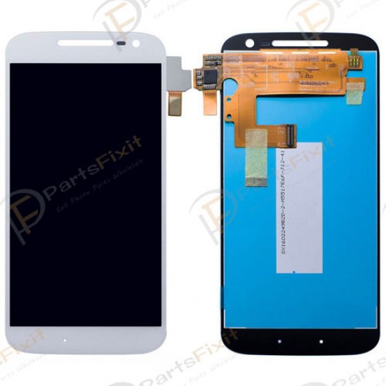 For Moto G4 LCD with Digitizer Assembly White