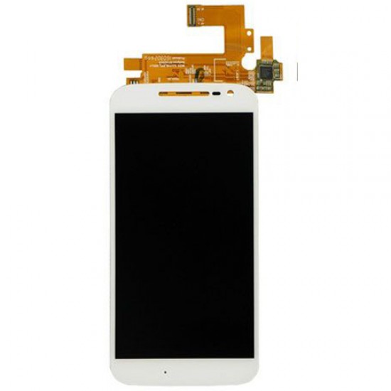 LCD with Digitizer Assembly for Motorola G4 Plus White
