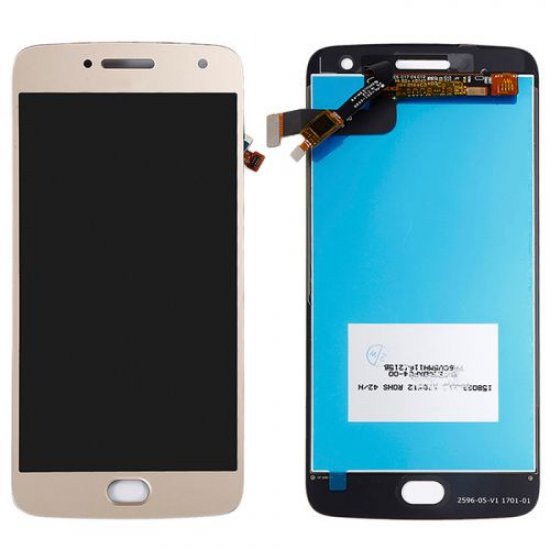 Screen Replacement for Motorola Moto G5 Plus Gold Third Party