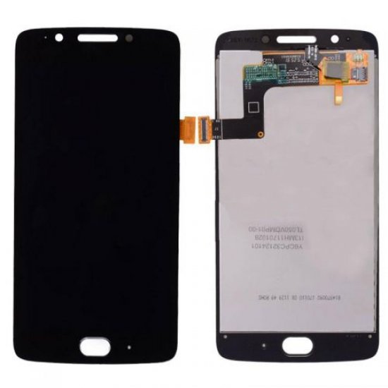 Screen Replacement for Motorola Moto G5 Black Third Party