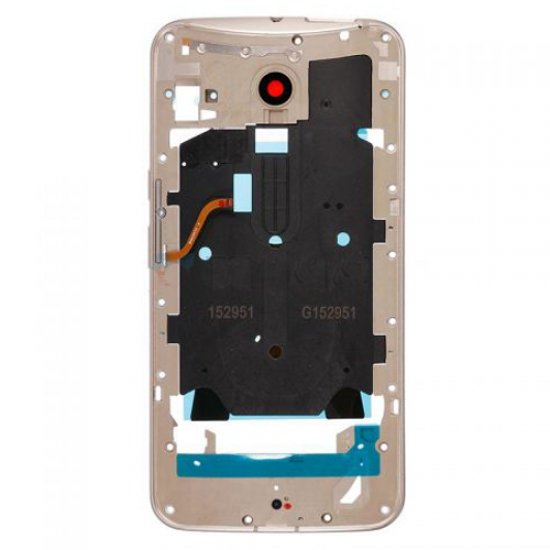 Middle Frame for Motorola Moto X Style Gold