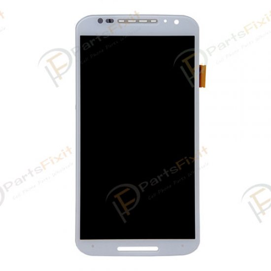 For Moto X2 X+1 LCD with Digitizer Assembly White