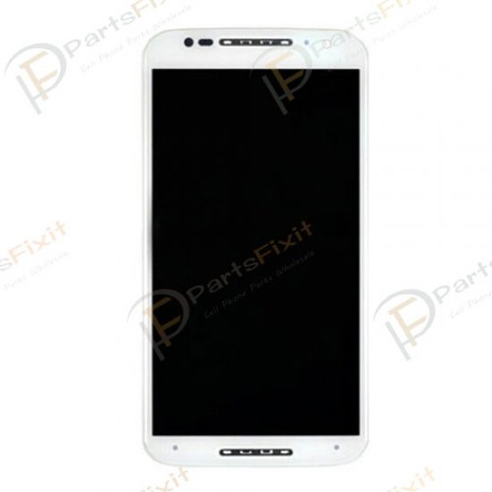 For Moto X2 LCD with Frame Assembly White For Moto X2 LCD with Frame Assembly White