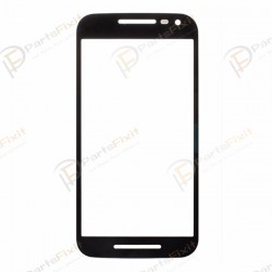 For Motorola Moto G3 Front Glass Lens Black 