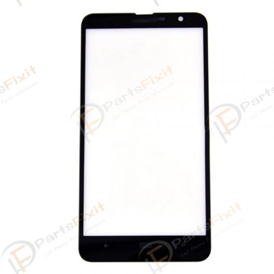 Front Glass Lens for Lumia 1320 Black