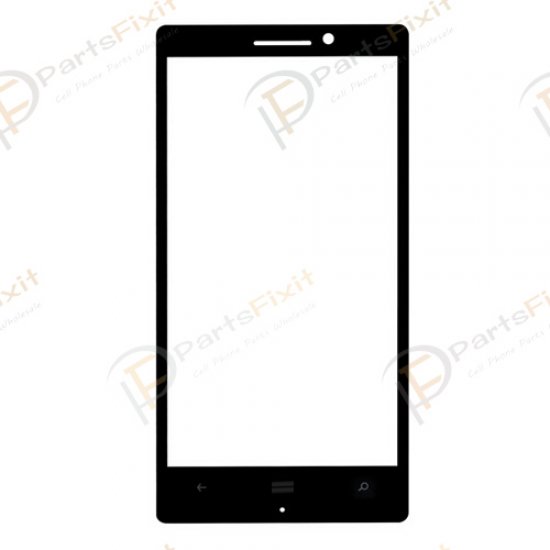 Front Glass Lens for Lumia 930 Black