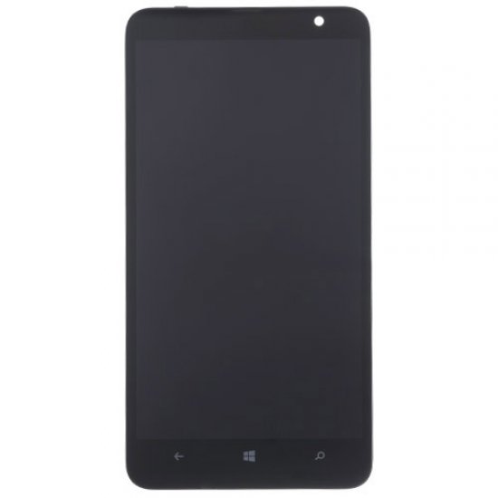LCD Screen with Frame  for Nokia Lumia 1320 Black