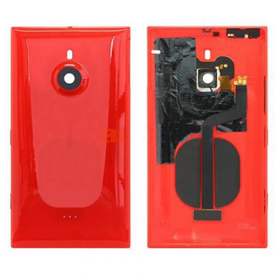Battery Cover With Wireless Charging Coil for Nokia Lumia 1520 Red