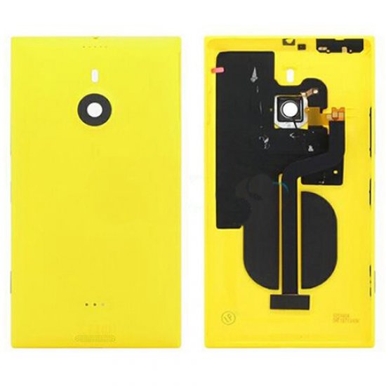 Battery Cover With Wireless Charging Coil for Nokia Lumia 1520 Yellow