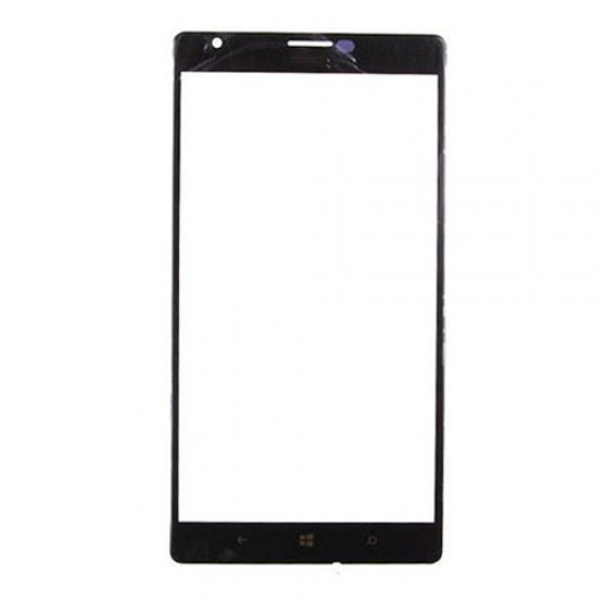 Front Glass Lens for Nokia Lumia 1520 Black