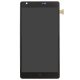 LCD with Frame  for Nokia Lumia 1520 Black