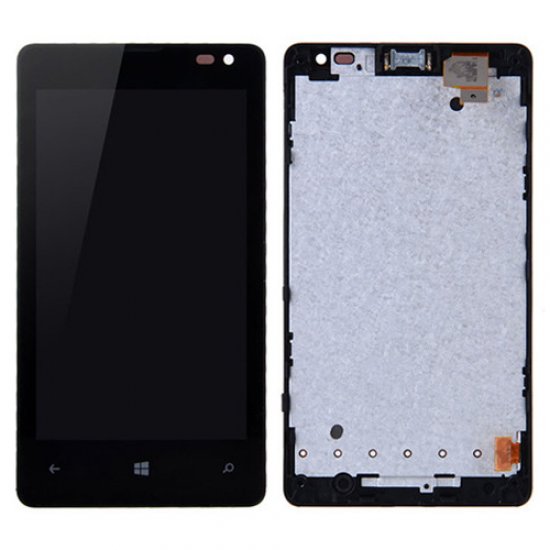 LCD  Digitizer  Assembly for Nokia Lumia 435 Black