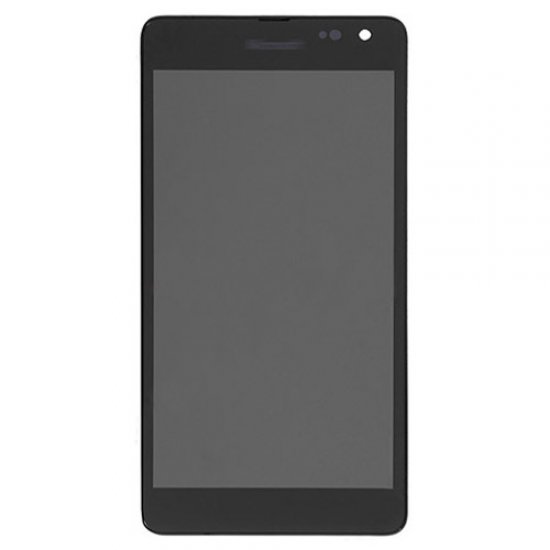 LCD Screen  with Frame for Microsoft Nokia Lumia 535 Black