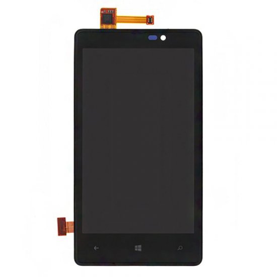LCD Screen and Digitizer Assembly with Bezel For Nokia Lumia 820