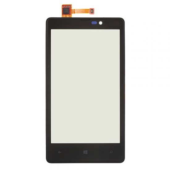 Touch Screen Digitizer with Frame for Nokia Lumia 820 Black