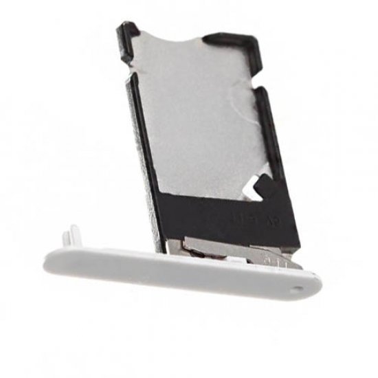 SIM Card Tray For Nokia Lumia 900 White