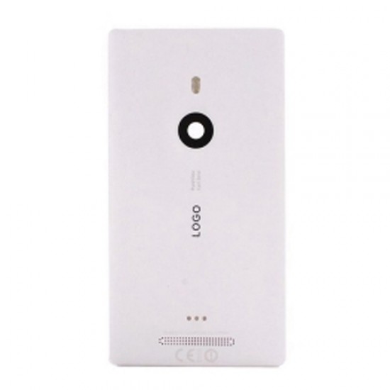 Battery Cover with Wireless Charging Flex Cablefor Nokia Lumia N925 White
