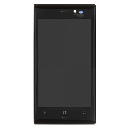 LCD with Frame for Nokia Lumia 928 Black