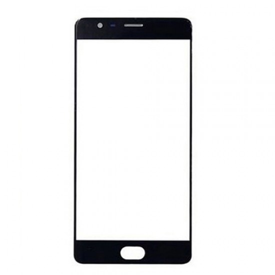 Front Glass Lens for OnePlus 3 Black 
