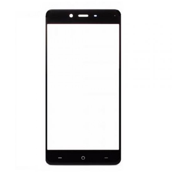 Front Glass Lens for OnePlus X Black (Third Party)