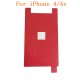 LCD Backlight Red Film Sticker for iPhone 4/4s
