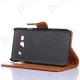Crazy Horse PU Wallet Leather Cover Case with Credit Card Slot Design Brown for Samsung Galaxy A3