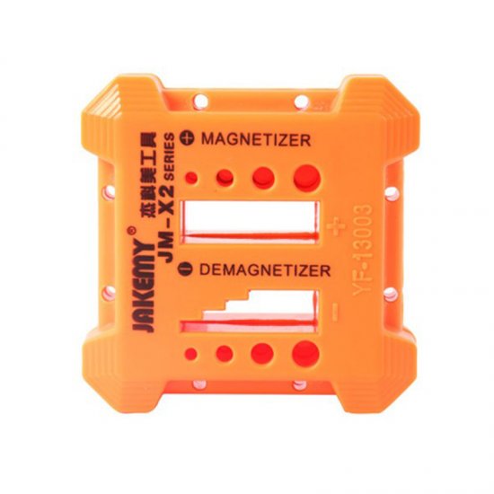 Magnetizer Demagnetizer Magnetic Pick Up Tool for Screwdriver Bit Tweezers Small Metal Parts Jakemy JM-X2