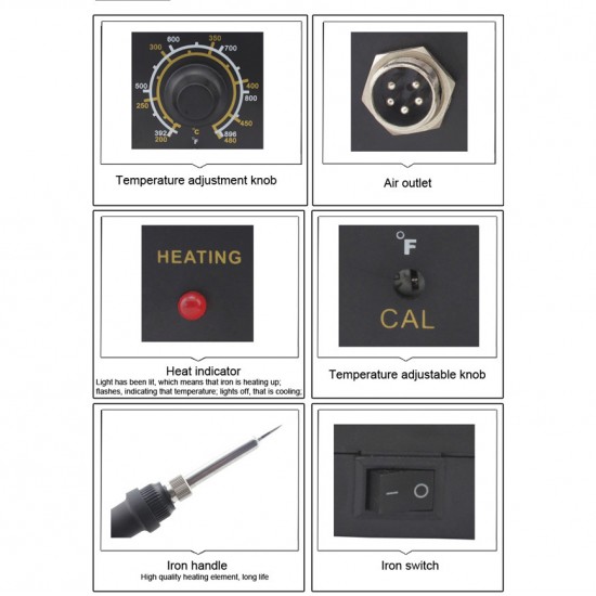 Soldering Iron Antistatic thermostat Soldering Station BEST-936B