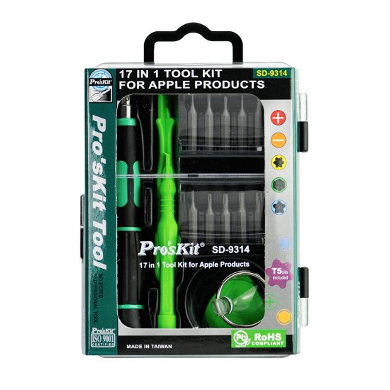 17 In 1 Tool Kits for Apple Products /Proskit -SD-9314