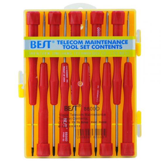 Best 8800D Telecom Maintenance Screwdriver Set