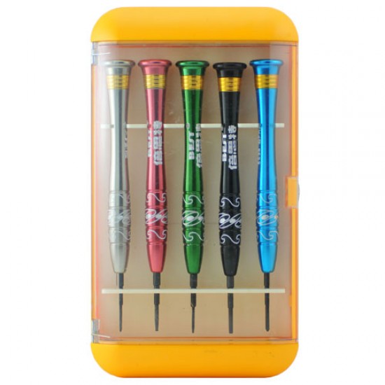 5 in 1 Aluminium Screwdriver Set -BEST-668S