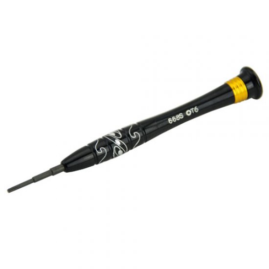 BEST 668S T6 Black Aluminium Screwdriver