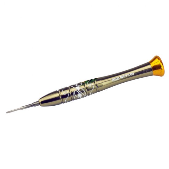 BEST 668 PH000 Brown Aluminium Screwdriver