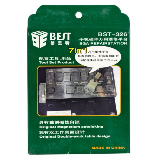 BGA Repairstation Tool Set Product BST-326 BEST for Phone Repair
