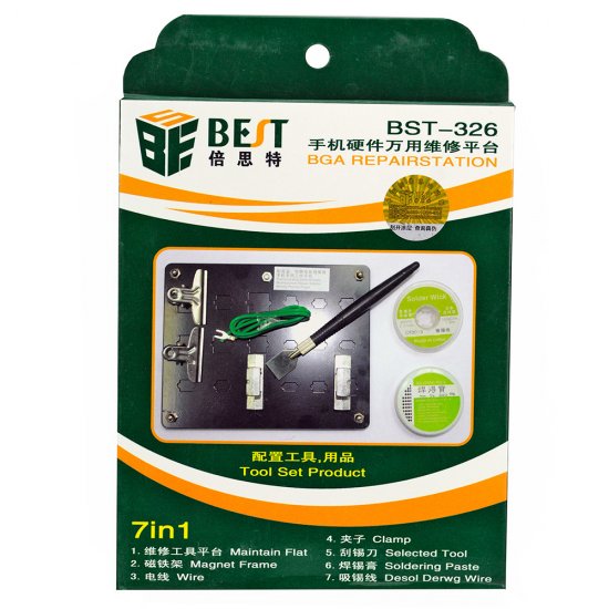 BGA Repairstation Tool Set Product BST-326 BEST for Phone Repair