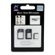 For iPhone 5 Micro / Nano SIM Adapter Black