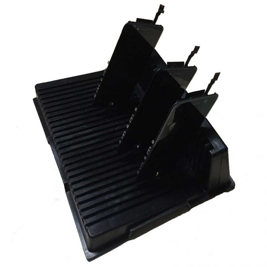 LCD screen holder L shape tray insert frame for LCD screen refurbishment