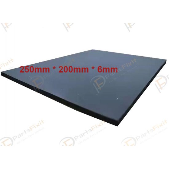Black Super soft Foam pad For Mobile LCD Repair Vacuum Laminating Machine 250*200*6mm