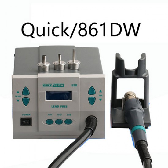 Hot Air Rework Station QUICK861DW Spot Genuine Crack 861DW