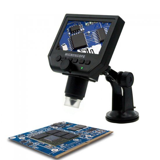 G600 1-600X 3.6MP 4.3 inch LCD Digital Portable USB Digital Microscope Cheap Pirce