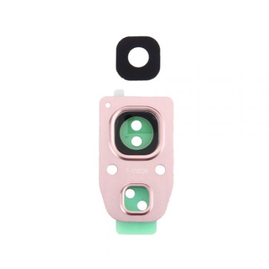 Camera Lens and Bezel  for Samsung Galaxy A320/A520/A720 Pink