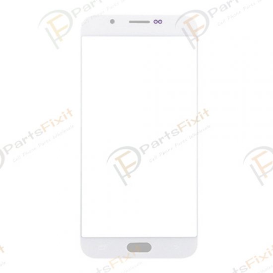 Front Glass Lens for Samsung Galaxy A8 White A+