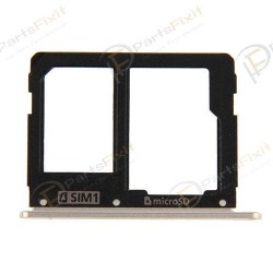 Dual Sim Card Tray for Samsung Galaxy A9 A9000 White Dual Sim Card Tray for Samsung Galaxy A9 A9000 White